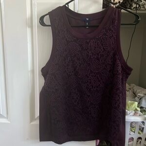 Gap purple tank